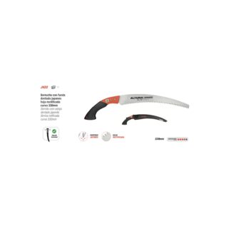 SERRUCHO ALTUNA J422 CURVO PLÁSTICO CON FUNDA
