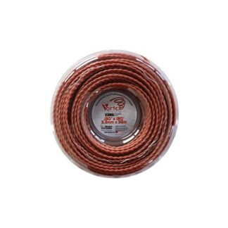 NYLON VORTEX 4,3 mm 21mts ALUMINIO TRENZADO DESBROZADORA