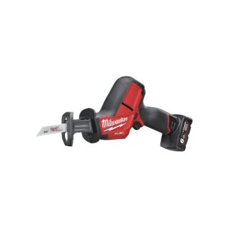 SIERRA SABLE MILWAUKEE M12 (2 BATERÍAS 6 AH Y CARGADOR)