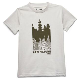CAMISETA INFANTIL «KIDS PRO NATURE WHITE»