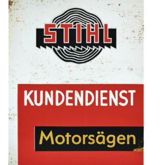 CHAPA METÁLICA «KUNDENDIENST»
