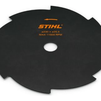 DISCO CORTAHIERBAS DE ACERO STIHL GRASSCUT 230 MM 8 ALAS (EJE 25,4 MM)