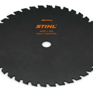 DISCO CORTAHIERBAS DE ACERO STIHL GRASSCUT 250 MM 40 DIENTES (EJE 20 MM)