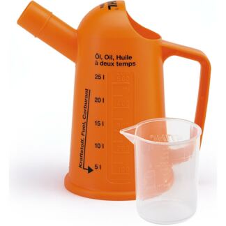 JARRA Y VASO DE MEDICIÓN STIHL PARA MEZCLA DE HASTA 5 L