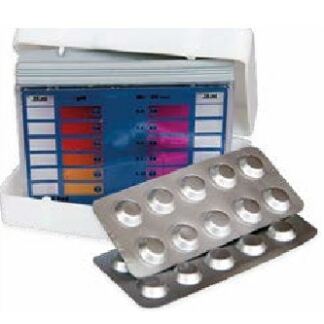 MINI TEST KEEPER CLORO, PH Y BROMO 20 TABLETAS