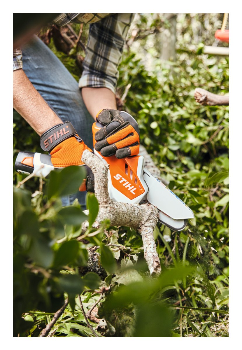 MINIMOTOSIERRA STIHL GTA 26 BATERÍA ESPADA 10 CM SET CON AS 2 Y AL 1 - Imagen 3