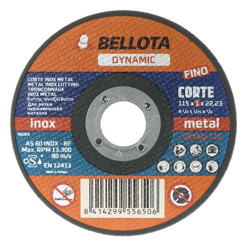 DISCO BELLOTA METAL EXTRAFINO ABRASIVO