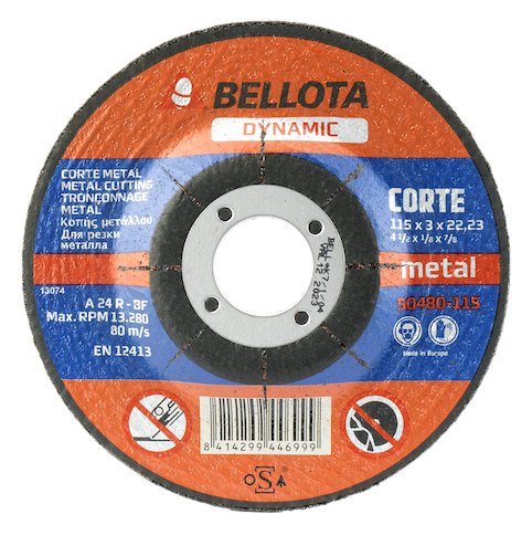 DISCO BELLOTA METAL ABRASIVO (2 MEDIDAS)