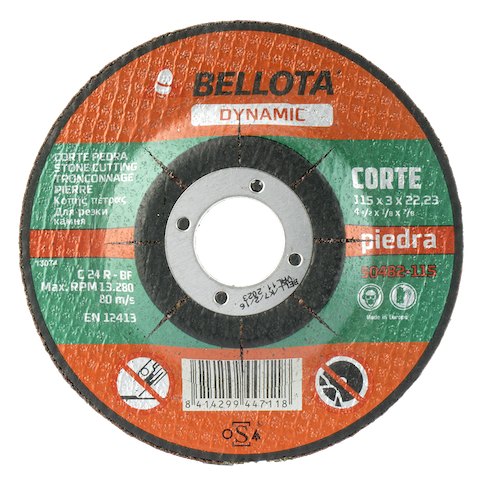 DISCO BELLOTA PIEDRA ABRASIVO (2 MEDIDAS)