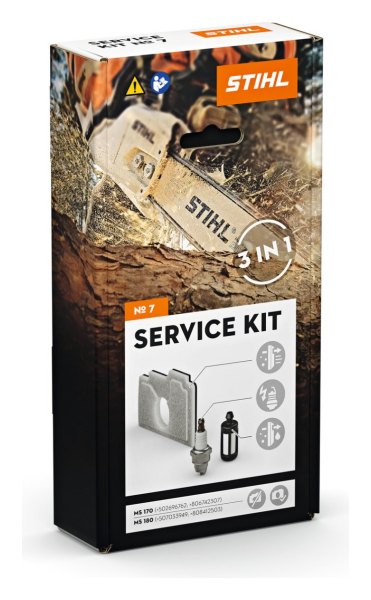 KIT DE MANTENIMIENTO STIHL Nº 7 PARA MS 170 Y MS 180 (SEGÚN Nº DE SERIE)