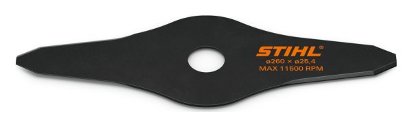 DISCO CORTAHIERBAS DE ACERO STIHL GRASSCUT 260 MM 2 ALAS (EJE 25,4 MM)