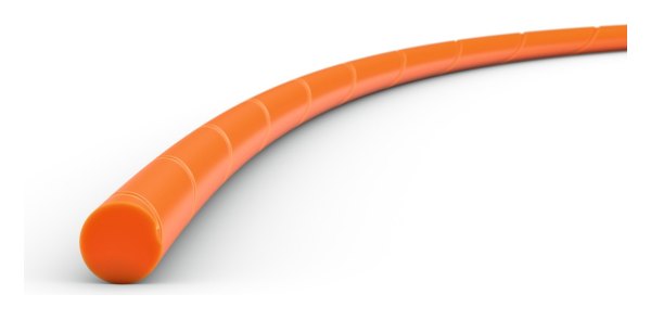 HILO DE CORTE STIHL REDONDO SILENCIOSO 2,4 MM · ROLLO DE 14 M (NARANJA)