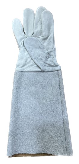 GUANTE DE PIEL MANGUITO LARGO (TALLAS DISPONIBLES)