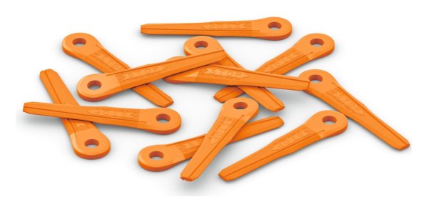 JUEGO DE 12 CUCHILLAS SINTÉTICAS STIHL PARA POLYCUT 12-2, 28-2 Y 48-2
