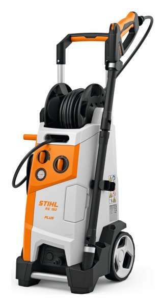 HIDROLIMPIADORA STIHL RE 150 PLUS 180 BAR CON TAMBOR Y MANÓMETRO