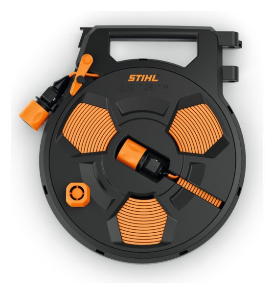 MANGUERA TEXTIL PLANA 12 M CON CARRETE STIHL PARA HIDROLIMPIADORA