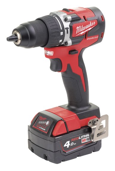 TALADRO MILWAUKEE M18 (2 BATERÍAS 4-2 AH Y CARGADOR)