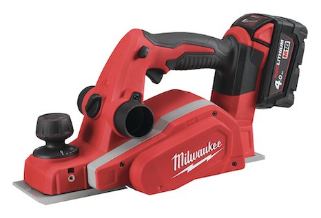 CEPILLO MILWAUKEE M18 (2 BATERÍAS 4 AH Y CARGADOR)