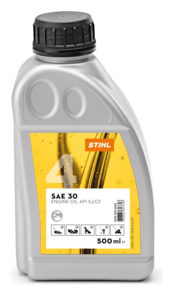 ACEITE STIHL SAE 30 PARA MOTORES DE 4 TIEMPOS 600 ML