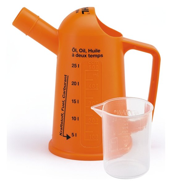 JARRA Y VASO DE MEDICIÓN STIHL PARA MEZCLA DE HASTA 5 L