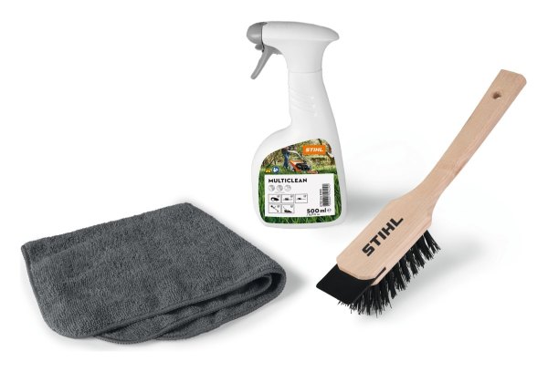 KIT DE LIMPIEZA STIHL CARE & CLEAN PARA IMOW Y CORTACÉSPED