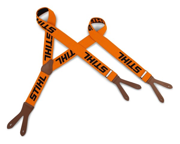 TIRANTES STIHL DE BOTONES NARANJA 120 CM