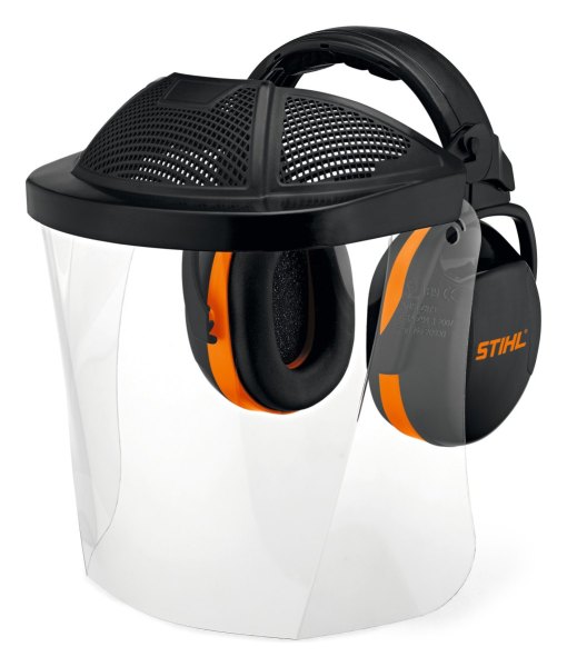 PANTALLA FACIAL STIHL DYNAMIC GPC DE POLICARBONATO Y PROTECTORES DE OÍDOS