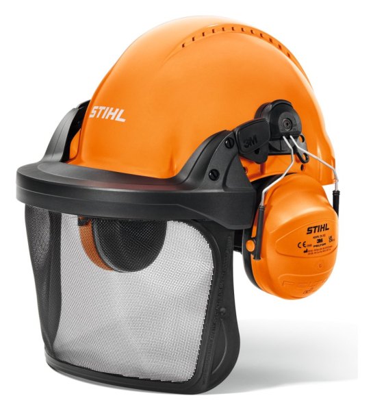 CASCO FORESTAL STIHL DYNAMIC LIGHT CON VISERA Y PROTECTORES DE OÍDOS