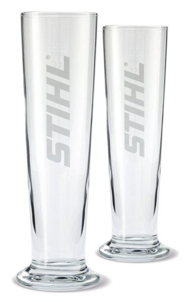 JUEGO DE 2 VASOS PARA CERVEZA STIHL