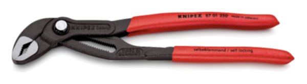 ALICATE KNIPEX MORDAZA RÁPIDA CON BOTÓN