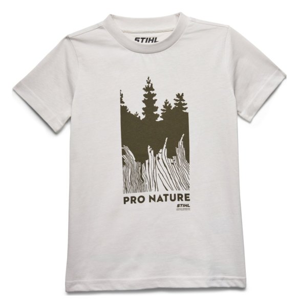 CAMISETA INFANTIL «KIDS PRO NATURE WHITE»