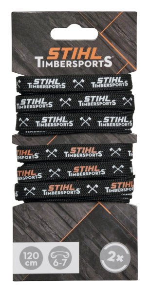 SET DE 2 PARES DE CORDONES «TIMBERSPORTS»