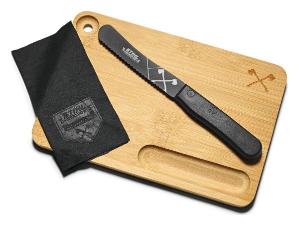 TABLA DE CORTAR 2 EN 1 «TIMBERSPORTS»