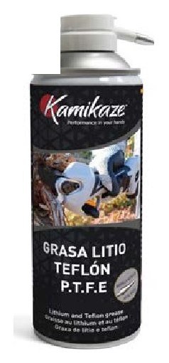 GRASA KAMIKAZE LITIO TEFLÓN P.T.F.E. EN SPRAY