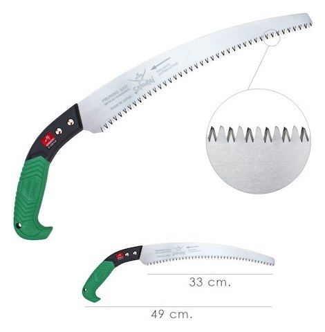 SERRUCHO SAMURAI 330 mm CURVO CON FUNDA