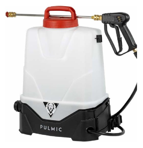PULVERIZADOR ELÉCTRICO PULMIC INDUSTRIAL 15 L CON BATERÍA Y CARGADOR