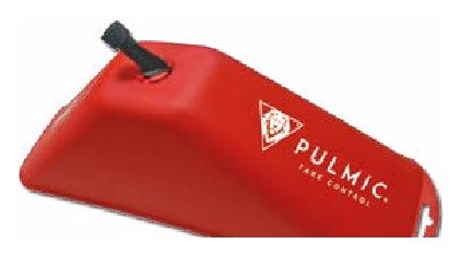 CAMPANA PULMIC RECTANGULAR CON BOQUILLA ABANICO