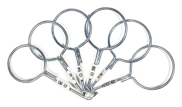 SET CALIBRES NULES 50-60 mm (6 PIEZAS)