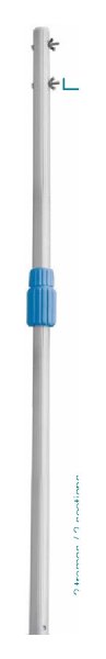 PÉRTIGA TELESCÓPICA PREMIUM KEEPER 1,88-3,66 m CLIP Y PALOMILLA
