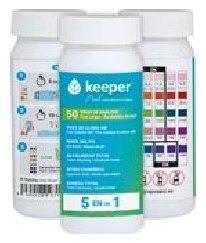 TIRAS DE ANÁLISIS KEEPER 5 EN 1 (50 u)