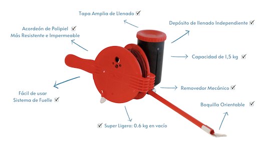 FUELLE POLVO ROJO