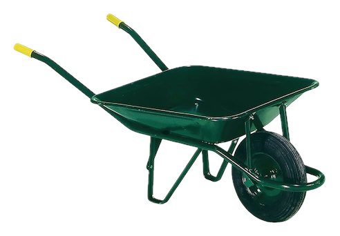CARRETILLA VERDE OBRA NEUMÁTICA (DESMONTADA)